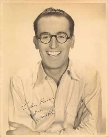 Lot #8022 Harold Lloyd Oversized Signed Photograph