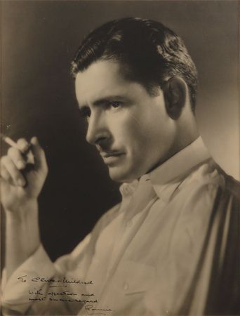 Lot #8060 Ronald Colman Oversized Signed Photograph - Image 1