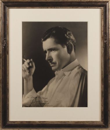 Lot #8060 Ronald Colman Oversized Signed Photograph - Image 2