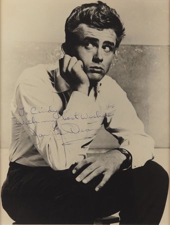 Lot #8232 James Dean Oversized Signed Photograph - Image 1