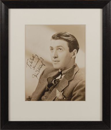 Lot #8154 James Stewart Signed Photograph - Image 2