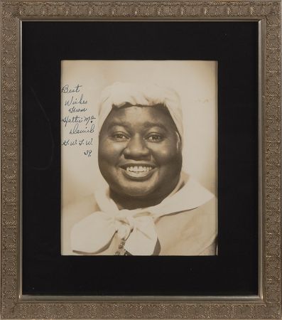 Lot #8106 Gone With the Wind: Hattie McDaniel Signed Photograph - Image 2