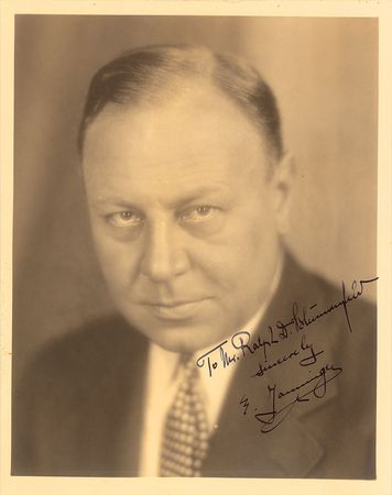 Lot #8018 Emil Jannings Signed Photograph