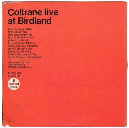 Lot #533 John Coltrane: Live at Birdland - Image 3