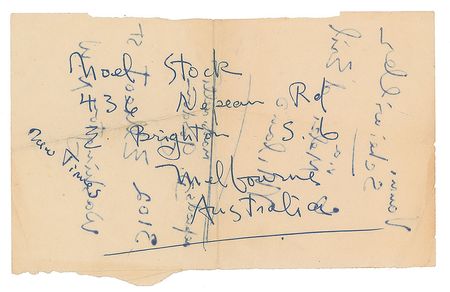 Lot #470 Ezra Pound Handwritten Notes - Image 2