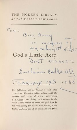 Lot #445 Erskine Caldwell - Image 1