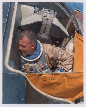Lot #354 Gordon Cooper Signed Photographs - Image 2