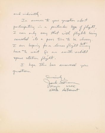 Lot #344 Jack Lousma - Image 3