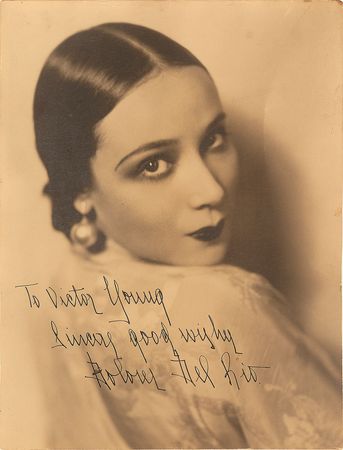 Lot #614 Dolores Del Rio Signed Photograph