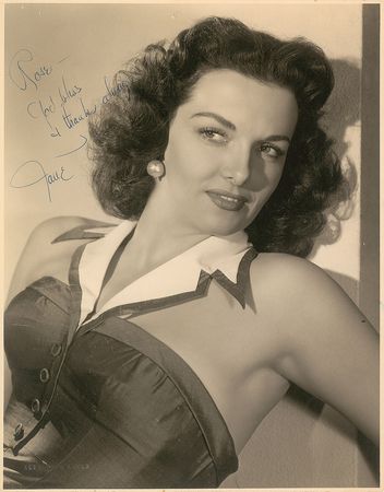 Lot #644 Jane Russell Signed Photograph