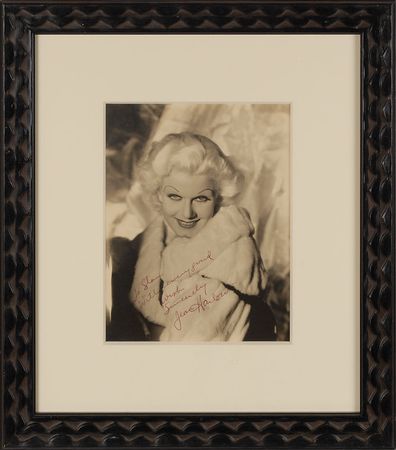 Lot #624 Jean Harlow: Sought-after vintage portrait of Harlow - Image 2