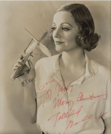 Lot #602 Tallulah Bankhead Signed Photograph - Image 1