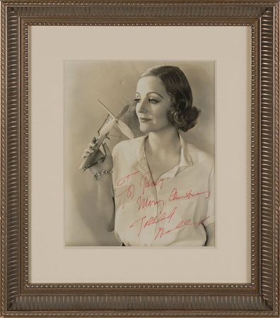 Lot #602 Tallulah Bankhead Signed Photograph - Image 2