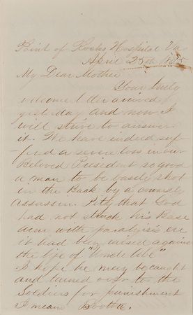 Lot #287 Lincoln Assassination: William Cooper - Image 7