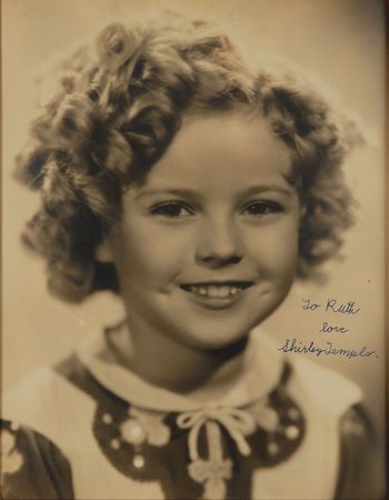 Lot #650 Shirley Temple Signed Photograph - Image 1