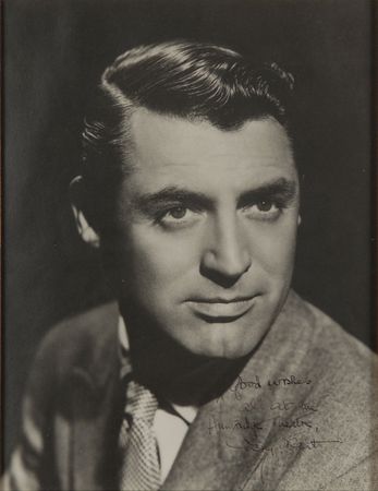 Lot #623 Cary Grant: Atypically large portrait of Grant - Image 1