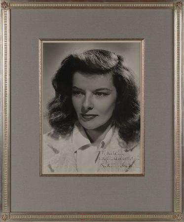 Lot #627 Katharine Hepburn Signed Photograph - Image 2