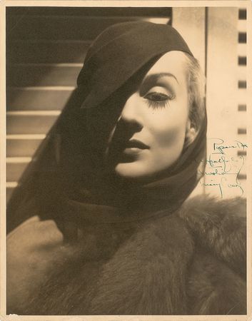 Lot #631 Carole Lombard Signed Photograph