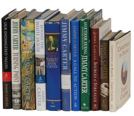 Lot #67 Jimmy Carter Books - Image 1