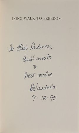 Lot #179 Nelson Mandela Book - Image 1