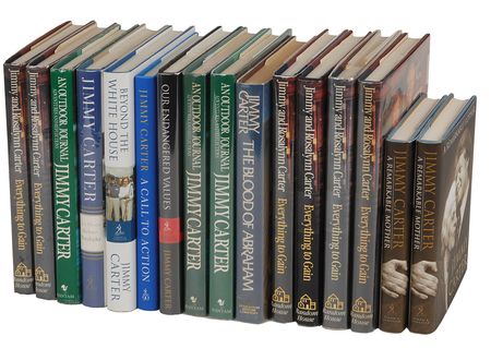 Lot #69 Jimmy and Rosalynn Carter Books - Image 1
