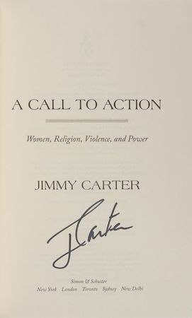 Lot #69 Jimmy and Rosalynn Carter Books - Image 12