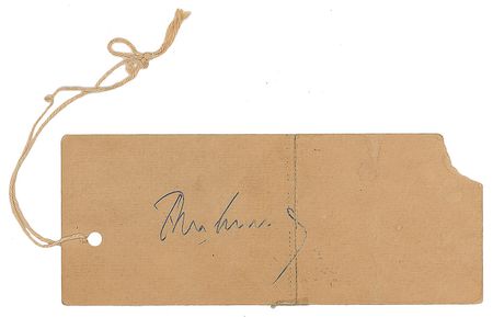 Lot #54 John F. Kennedy: 1959 Governor’s Day convention pass - Image 1
