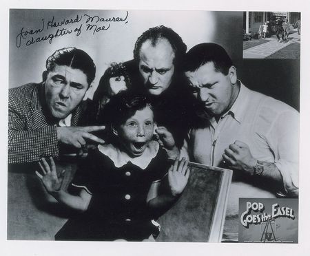 Lot #835 Three Stooges Signed Photograph - Image 3
