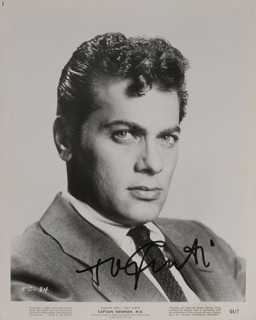 Lot #725 Tony Curtis Signed Photographs - Image 1