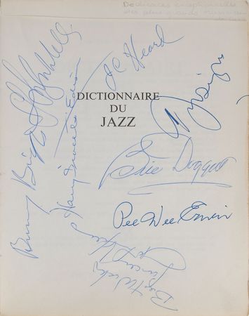 Lot #557 Jazz Greats Book - Image 1
