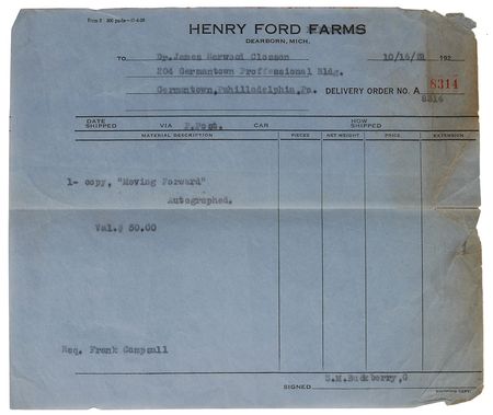 Lot #182 Henry Ford Book - Image 3