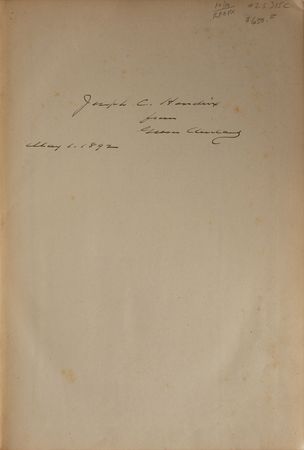 Lot #30 Grover Cleveland Book