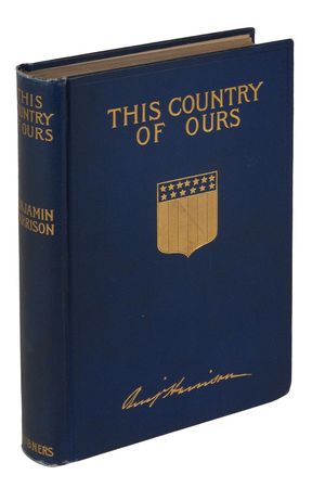 Lot #33 Benjamin Harrison: The president’s