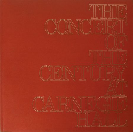 Lot #482 Concert of the Century at Carnegie Hall Book - Image 7