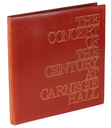 Lot #482 Concert of the Century at Carnegie Hall Book - Image 8