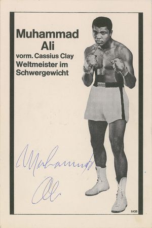 Lot #854 Muhammad Ali Signed Photograph - Image 1