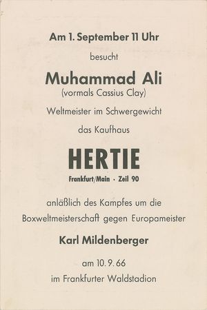 Lot #854 Muhammad Ali Signed Photograph - Image 2