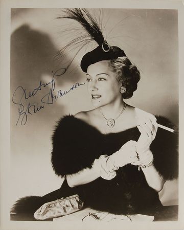 Lot #828 Gloria Swanson Signed Photograph - Image 1