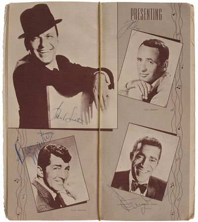 Lot #814 Rat Pack: The Rat Pack and Carson highlight the Frank Sinatra Spectacular - Image 1