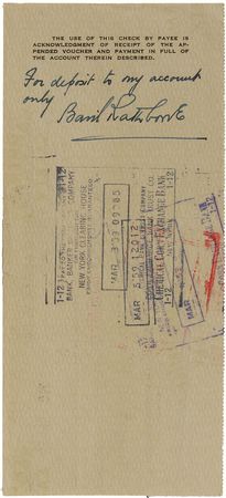Lot #818 Robin Hood Signed Documents - Image 2