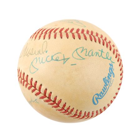 Lot #855 Baseball Hall of Famers Baseballs - Image 3
