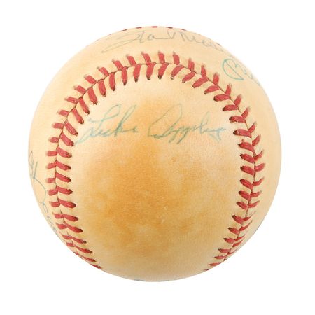 Lot #855 Baseball Hall of Famers Baseballs - Image 4