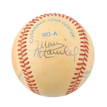 Lot #855 Baseball Hall of Famers Baseballs - Image 5