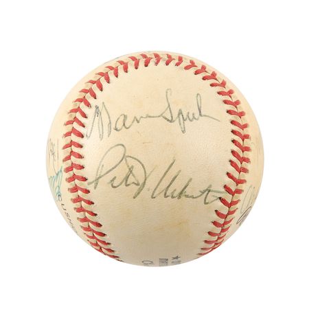 Lot #855 Baseball Hall of Famers Baseballs - Image 8