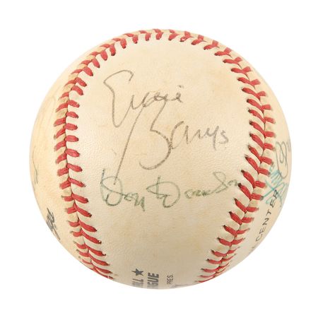 Lot #855 Baseball Hall of Famers Baseballs - Image 10