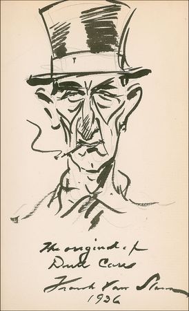 Lot #405 Walt Disney: Bohemian Club book featuring rare Mickey sketch by Walt Disney - Image 3