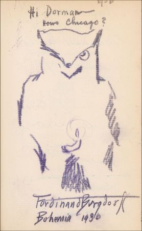 Lot #405 Walt Disney: Bohemian Club book featuring rare Mickey sketch by Walt Disney - Image 4