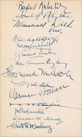 Lot #405 Walt Disney: Bohemian Club book featuring rare Mickey sketch by Walt Disney - Image 5