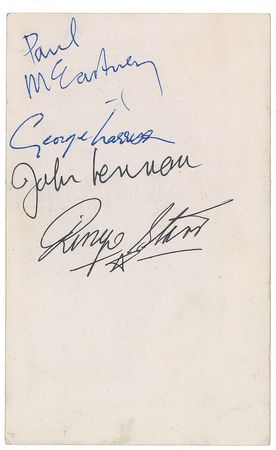 Lot #491 Beatles: Full set of the 1963 Beatles - Image 1