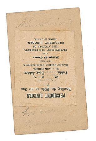 Lot #85 Abraham Lincoln - Image 2
